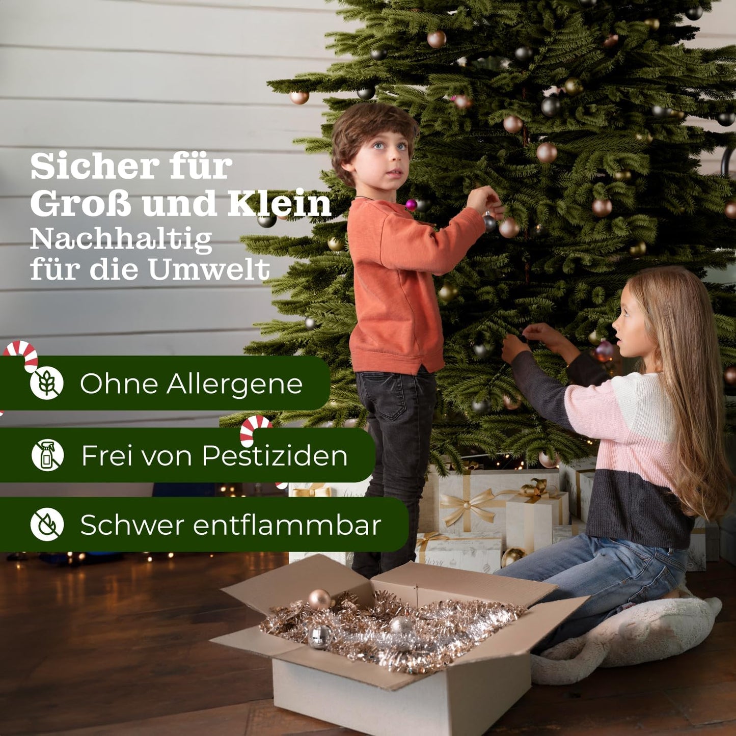 Künstlicher Weihnachtsbaum, 240 cm LED
