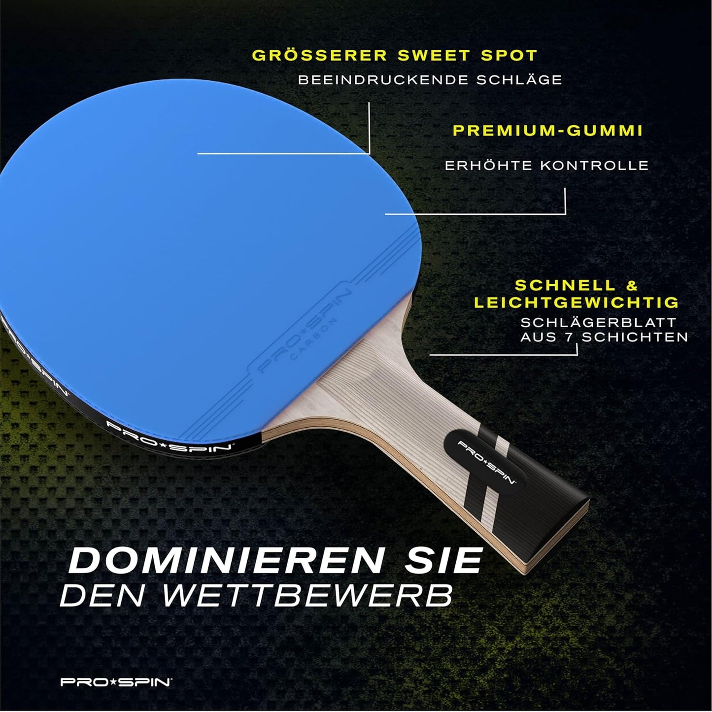 Tischtennisschläger TTR-100-CB