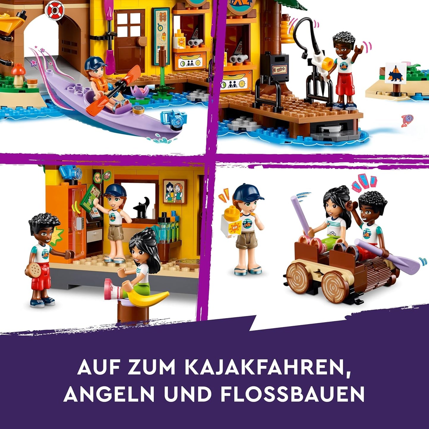 Abenteuercamp mit Kayak