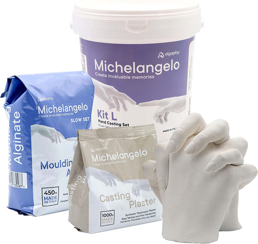 Hand-Gipsabdruckset, KIT L 2 Hände