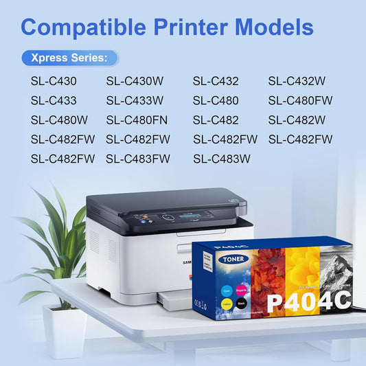 Multipack Toner-Set P404C für Samsung Xpress C480 Series