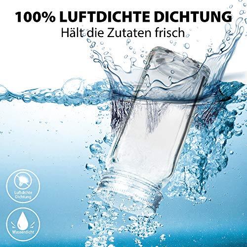 Gewürzgläser-Set mit Schraubkappe, 24 set, Deckel Alu