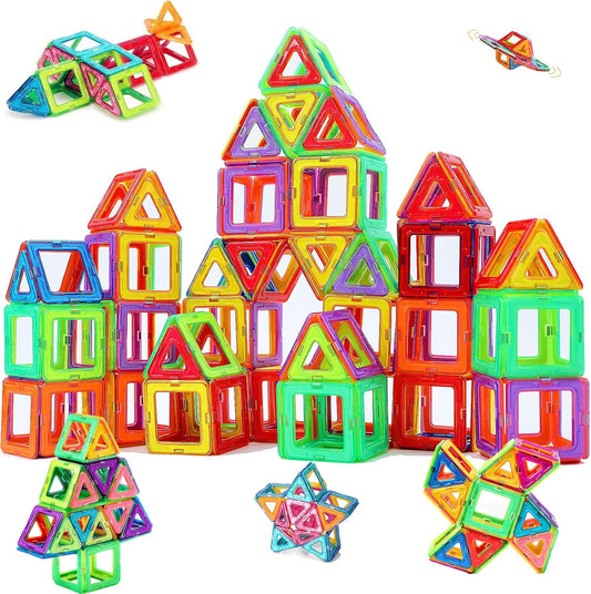 Magnetbausteine-Set, 76 pcs