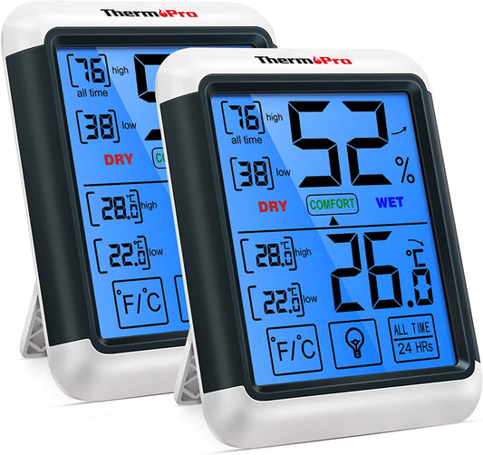 Thermo-Hygrometer 2er Set