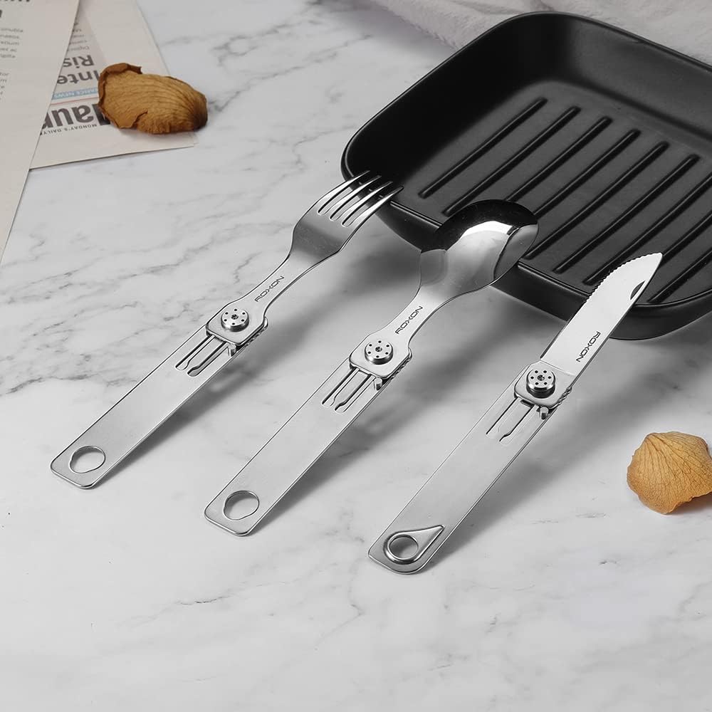 3-in-1 Campingbesteck abnehmbar