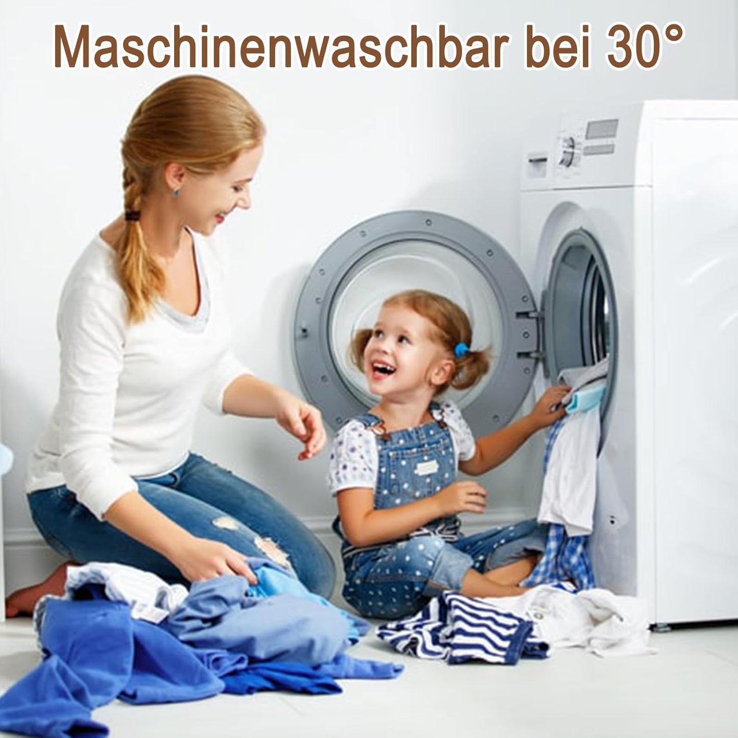 2-teiliges Betthimmel-Set für Hausbetten (2 Stück), H270 x B67 cm (2er Pack) Creme
