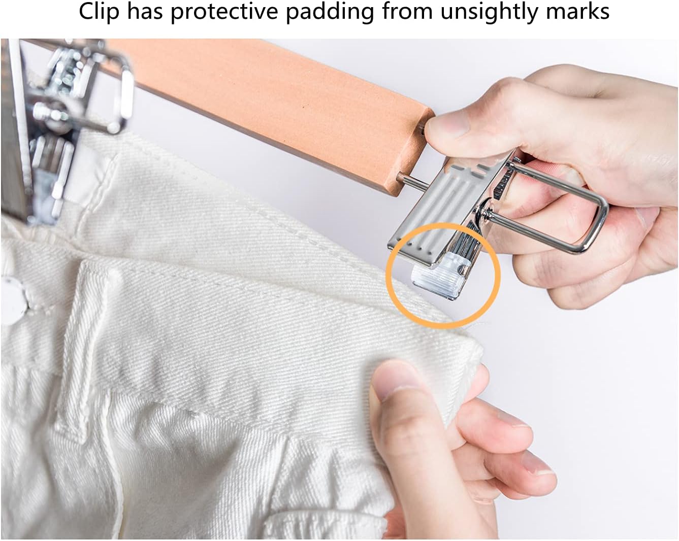 Clipbügel Set, Natürliche 10