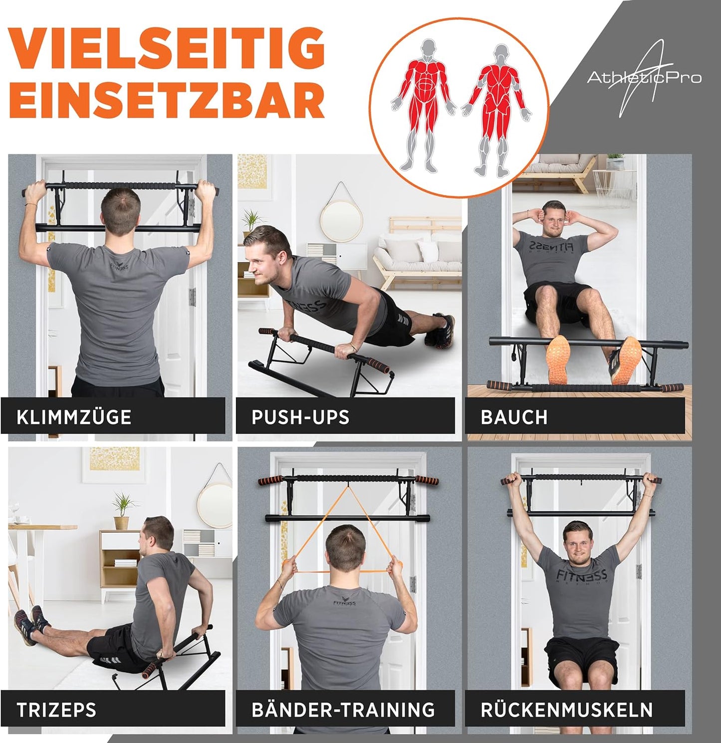 Klimmzugstange Türrahmen