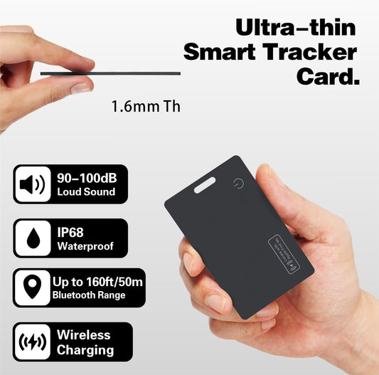 Slim Wallet Tracker Card mit Apple Find My (iOS)