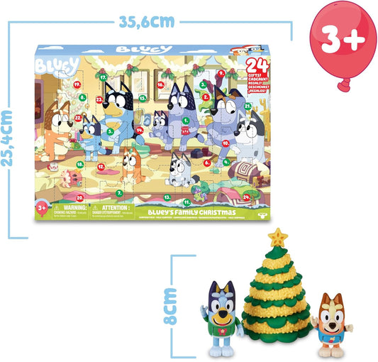 Adventskalender mit 24 Figuren