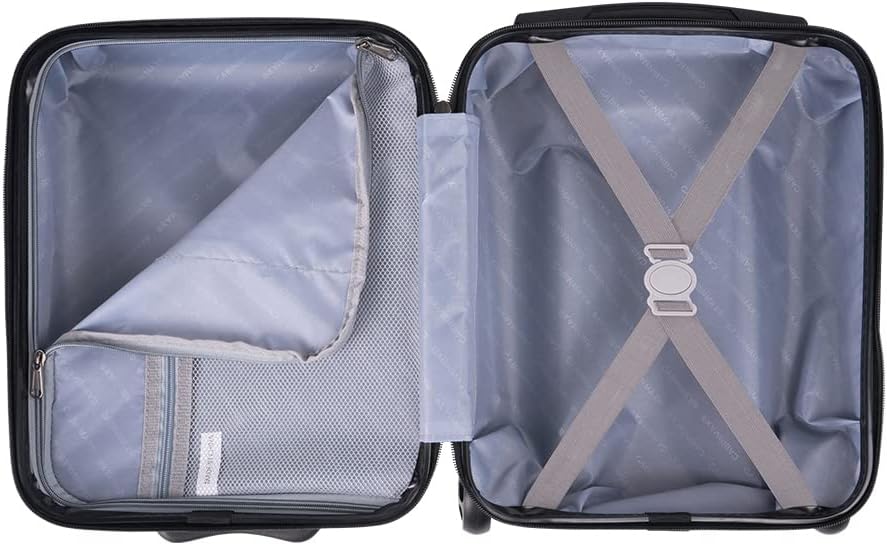 Hardcase Handgepäck-Trolley TwinWheel, 40 x 30 x 20cm, 2 Räder Graphite