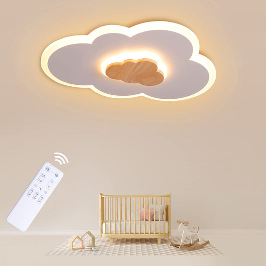 Deckenlampe für Kinderzimmer, wolkenförmig