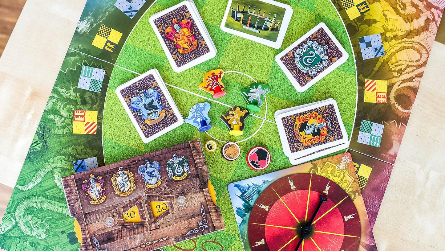 59307 - Harry Potter - Quidditch-Turnier, Brettspiel, für 2 Spieler, ab 7 Jahren (DE-Ausgabe)