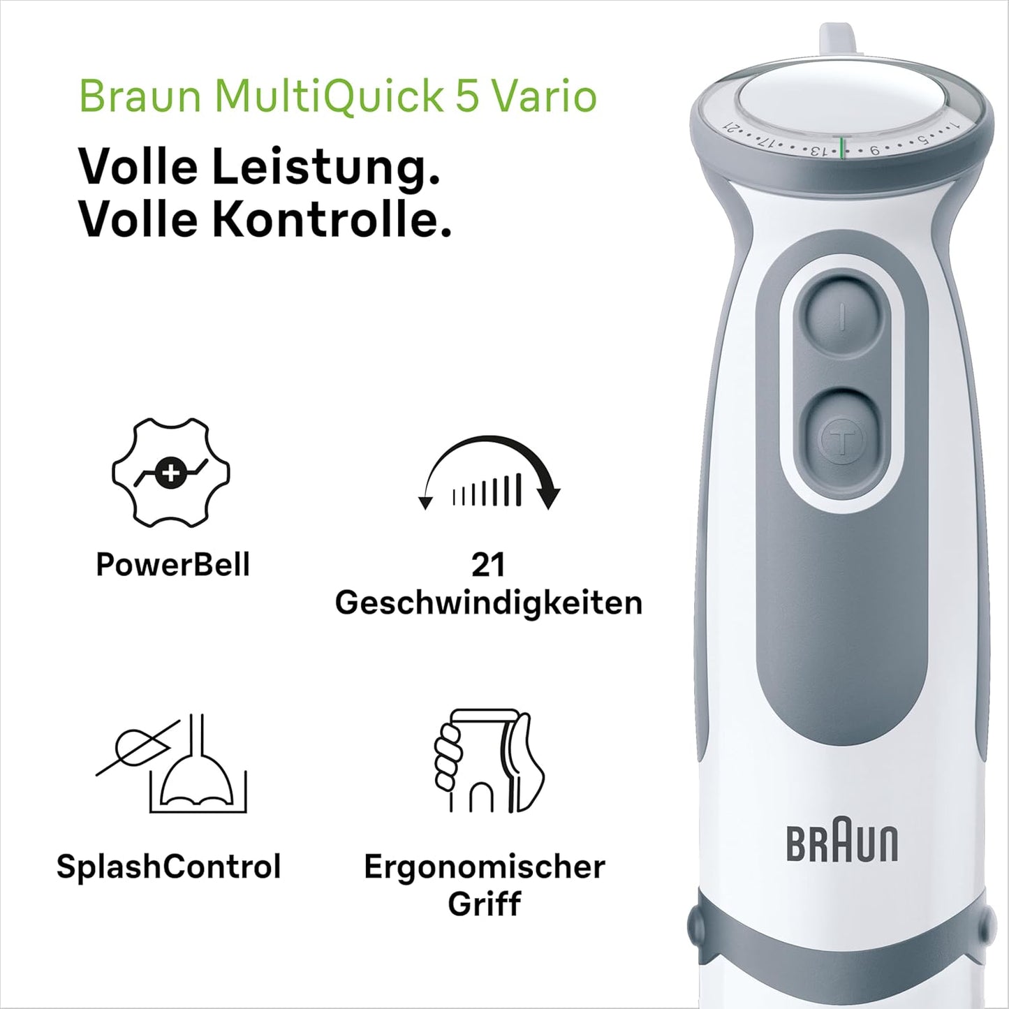 MultiQuick 5 Vario Stabmixer, Version 2019 – Schneebesen