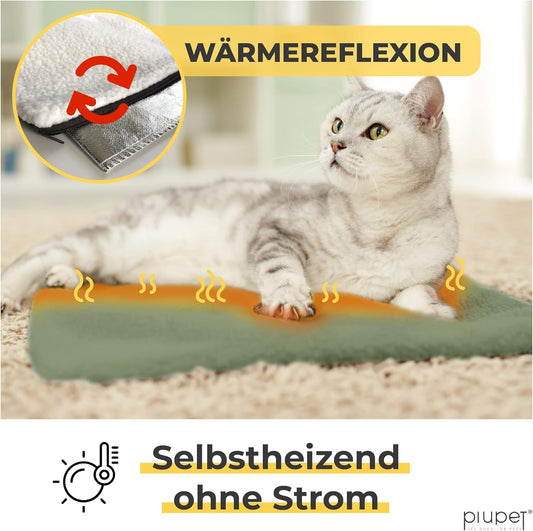 Selbstheizende Katzendecke, Grün Für Katzen