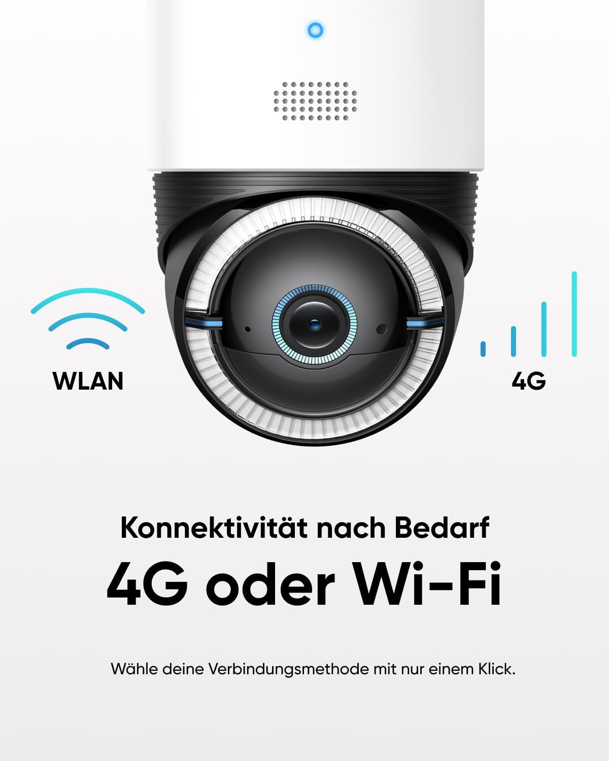4G LTE Überwachungskamera mit Solarpanel