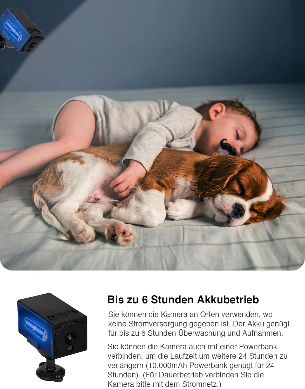 4K Cube Kleine Kamera WiFi 1Pro