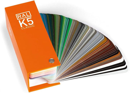 RAL-Farbfächer mit 216 Farben