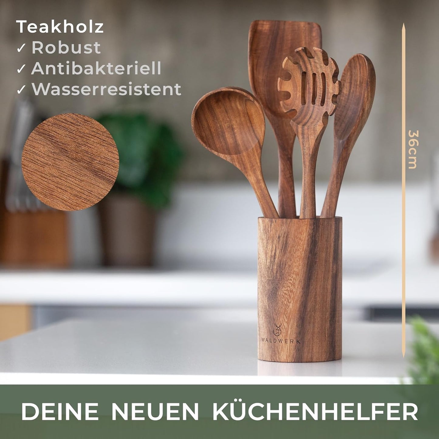 4-teiliges Küchenhelfer-Set