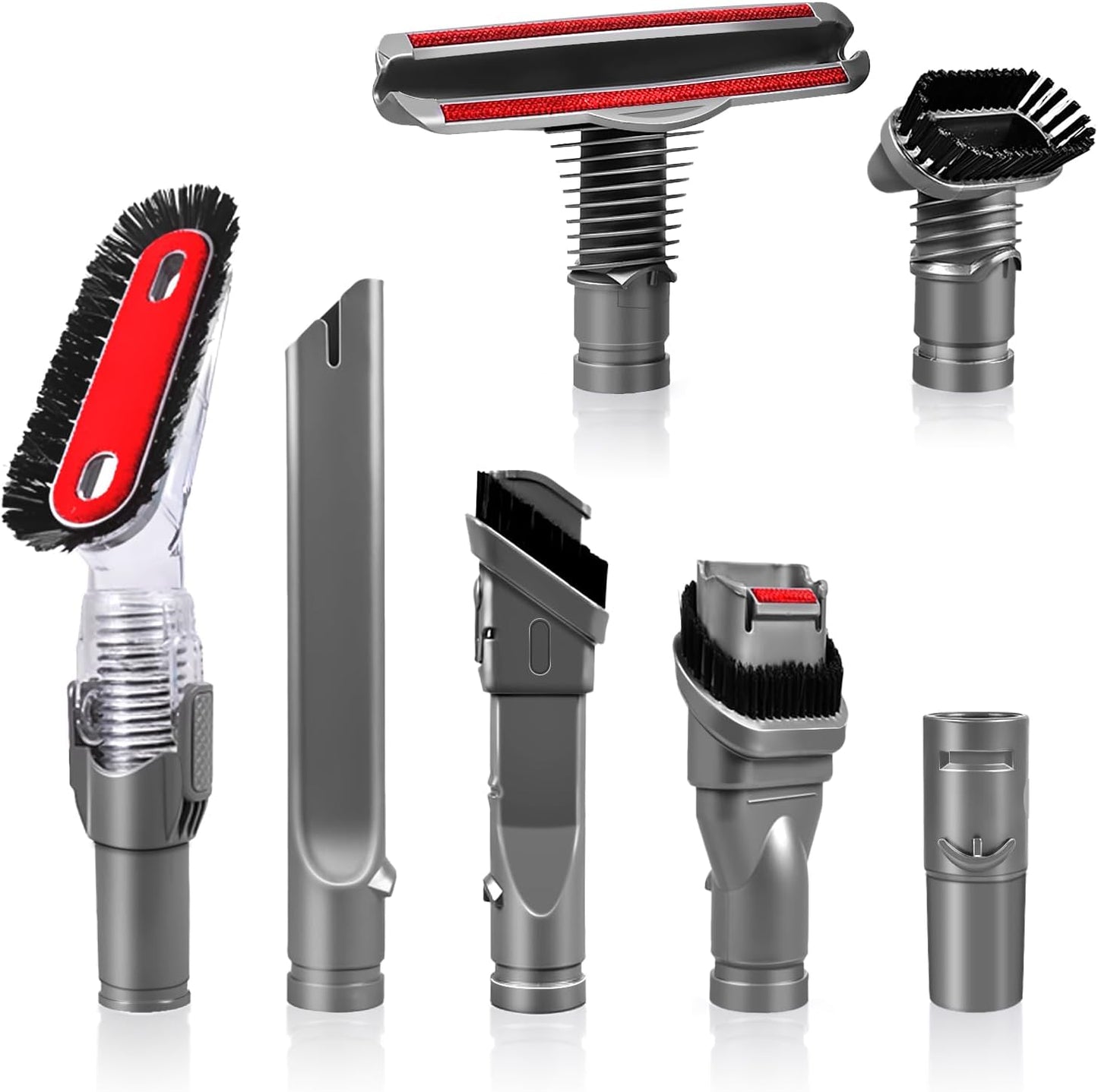 7-teiliges Staubsauger-Zubehörset für Dyson, 7 Stück