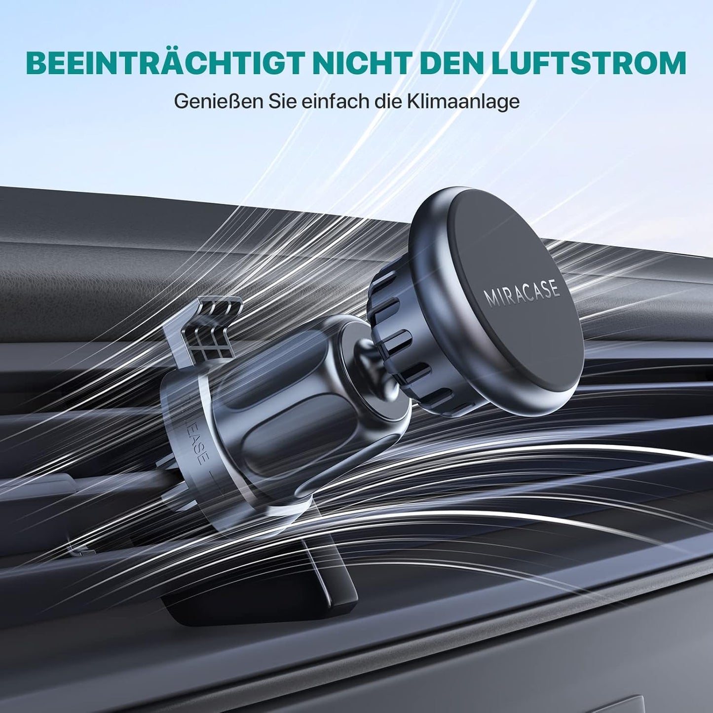 Magnetische Handyhalterung für Auto-Lüftung (360°)
