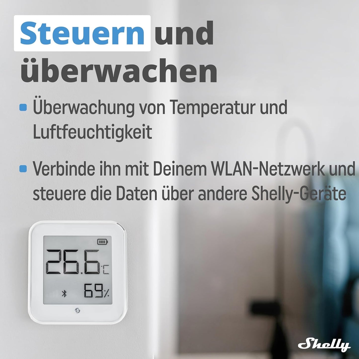 Plus H&T Temperatur und Feuchtigkeitssensor, 1