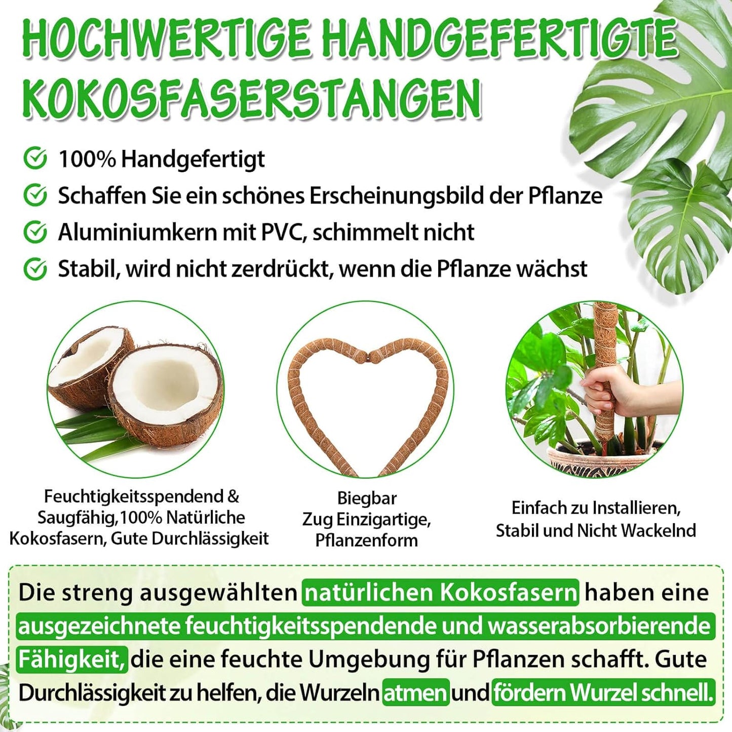 18-teiliges Pflanzenstab Set
