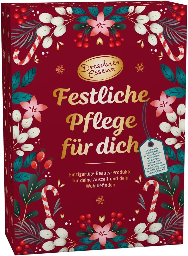 Adventskalender mit Pflegeprodukten, Adventskalender 2024