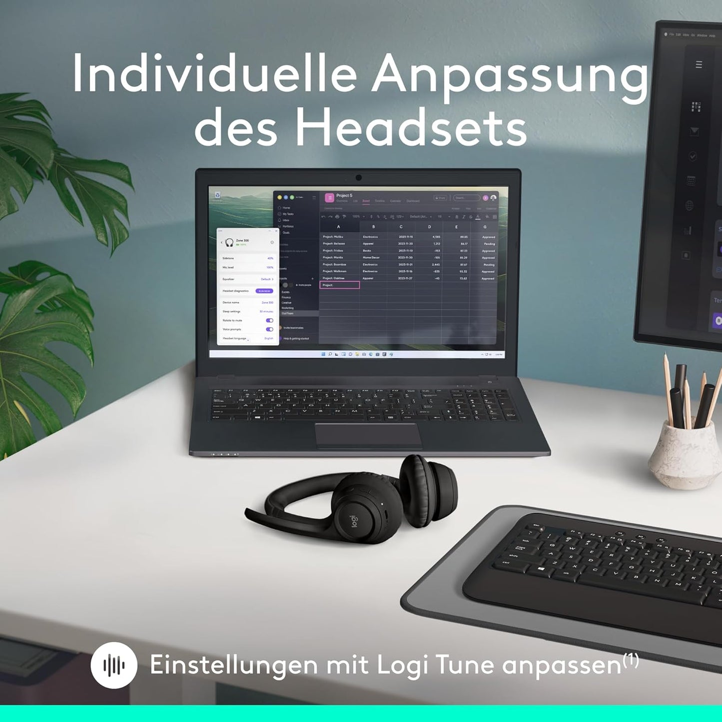 Zone 300 Bluetooth-Headset mit Mikrofon & Geräuschunterdrückung