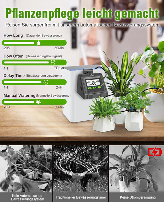 Automatische Indoor-Bewässerung für 11 Pflanzen