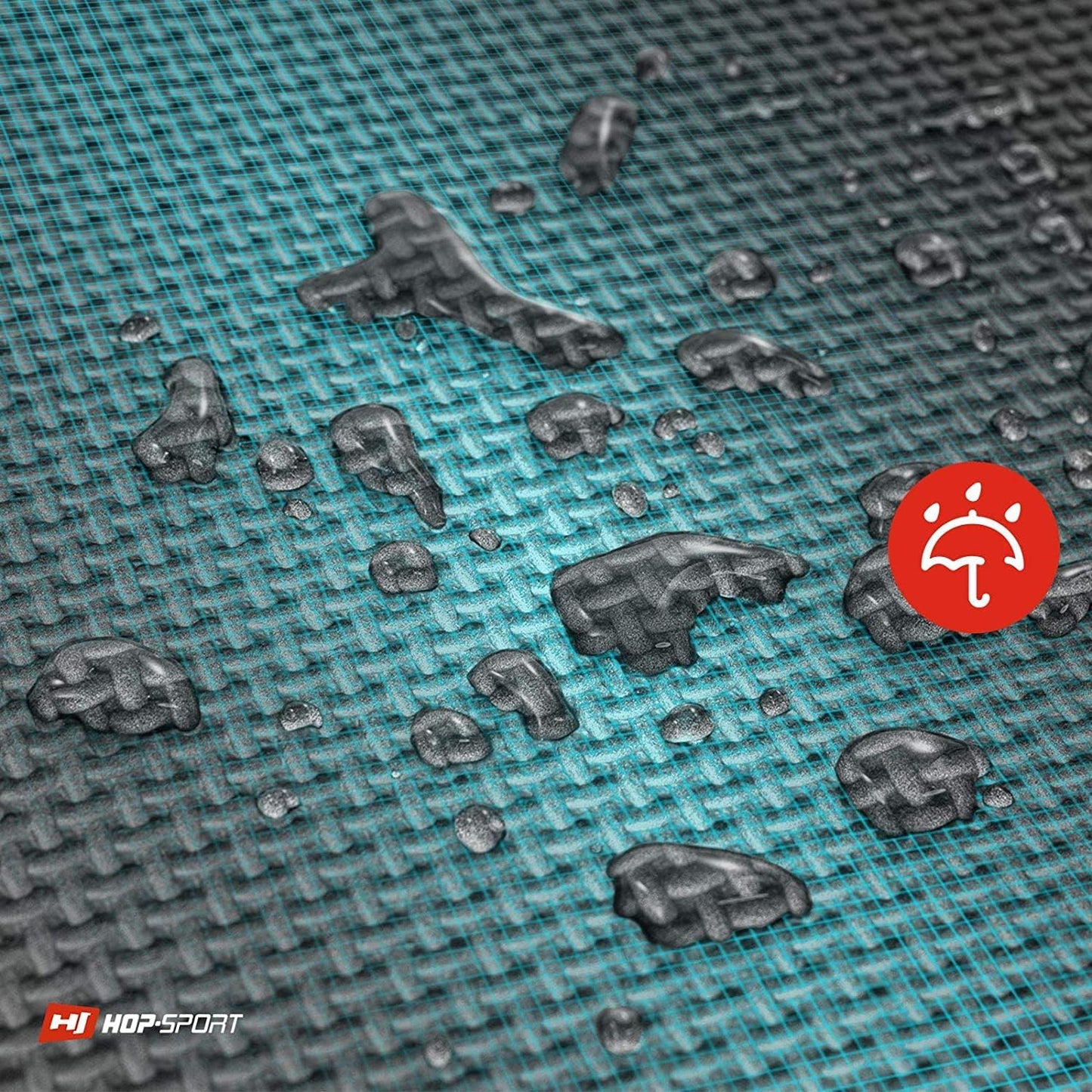 9er-Set rutschfeste Puzzlematte für Fitnessgeräte-Bodenschutz