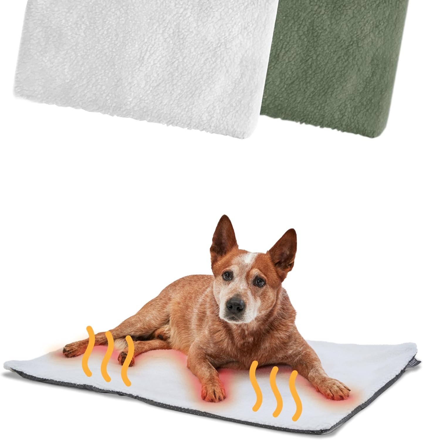 Selbstheizende Hundedecke, Weiss|Für Hunde