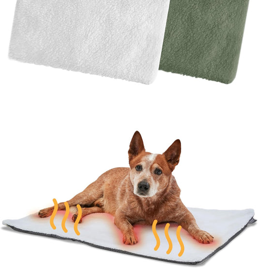 Selbstheizende Hundedecke, Weiss|Für Hunde