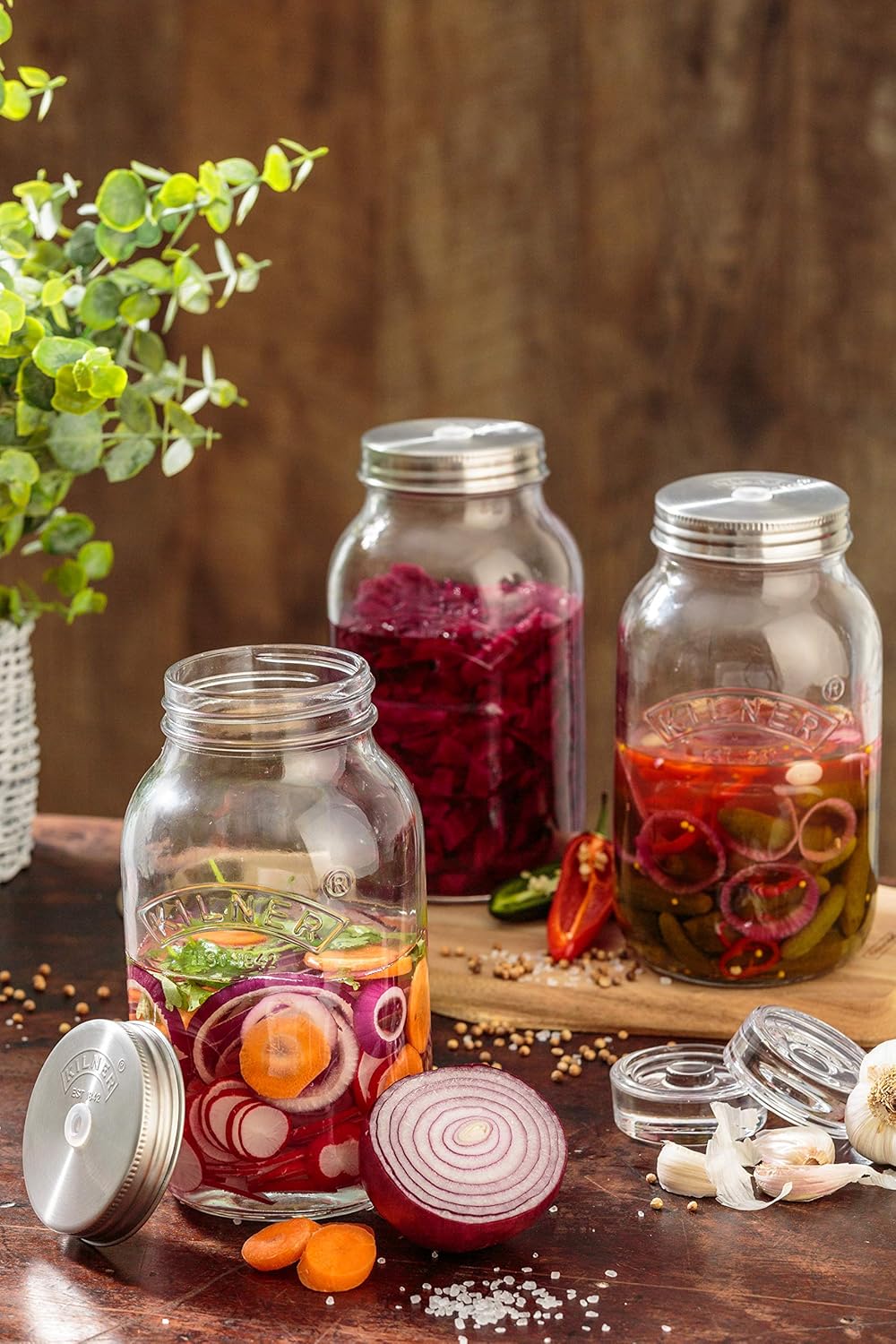 Fermentier-Starter-Set, 2x 1 Liter