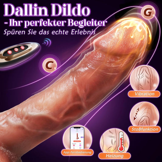 App-gesteuerter Vibrator mit 9 Funktionen