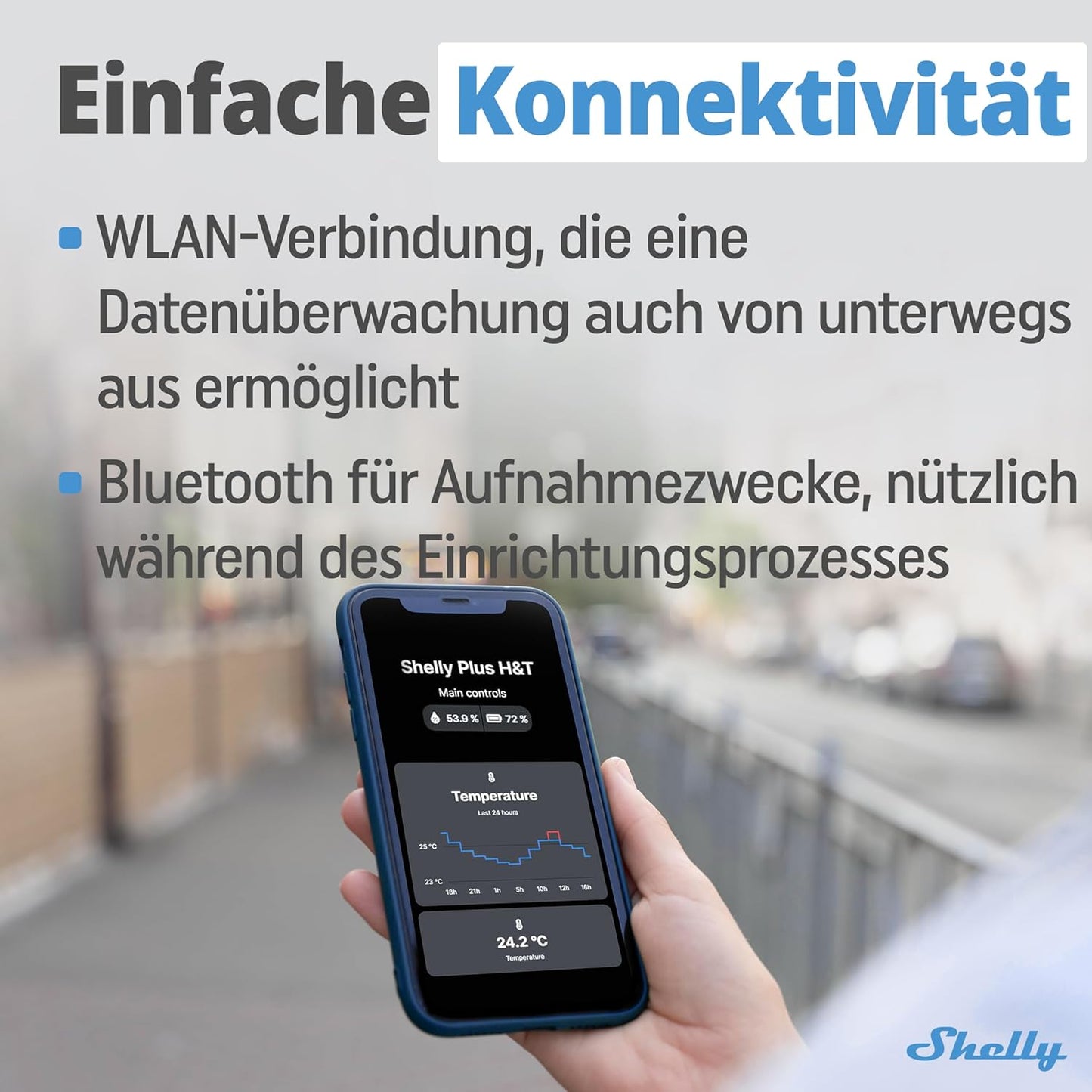 Plus H&T Temperatur und Feuchtigkeitssensor, 1