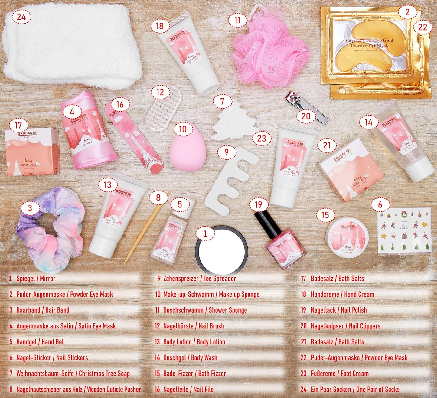 Cosmetics Beauty Kalender 2024