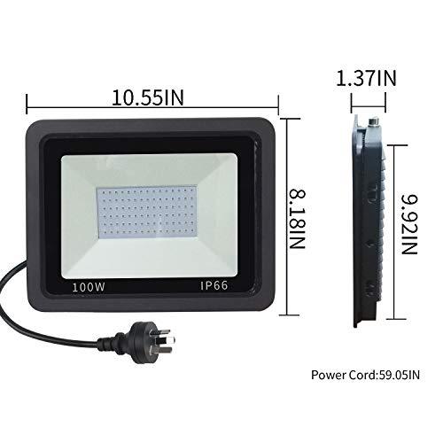 UV LED Flutlicht, 100W