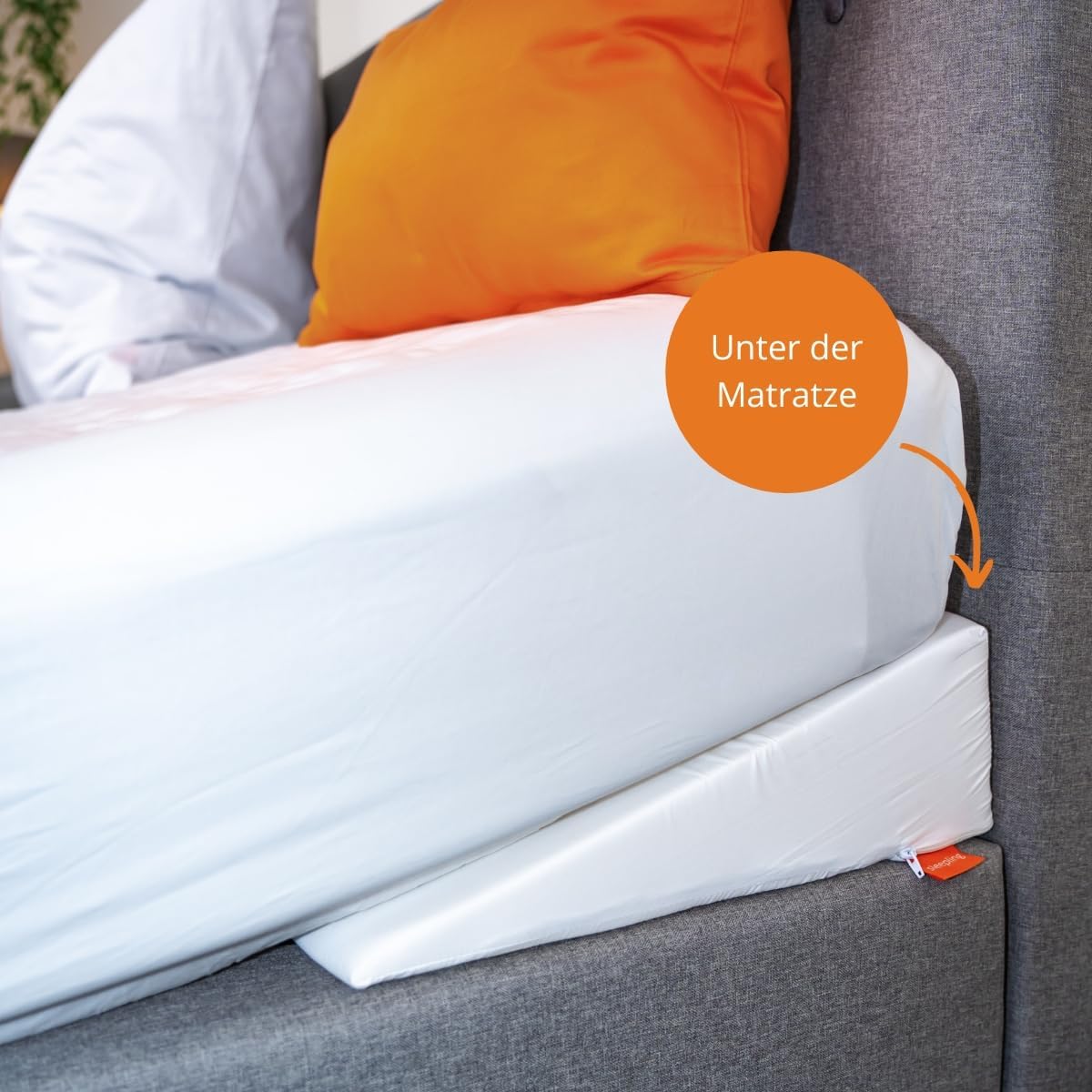 Reflux Keilkissen für Bett und Sofa, 45 x 120 cm ohne Bezug