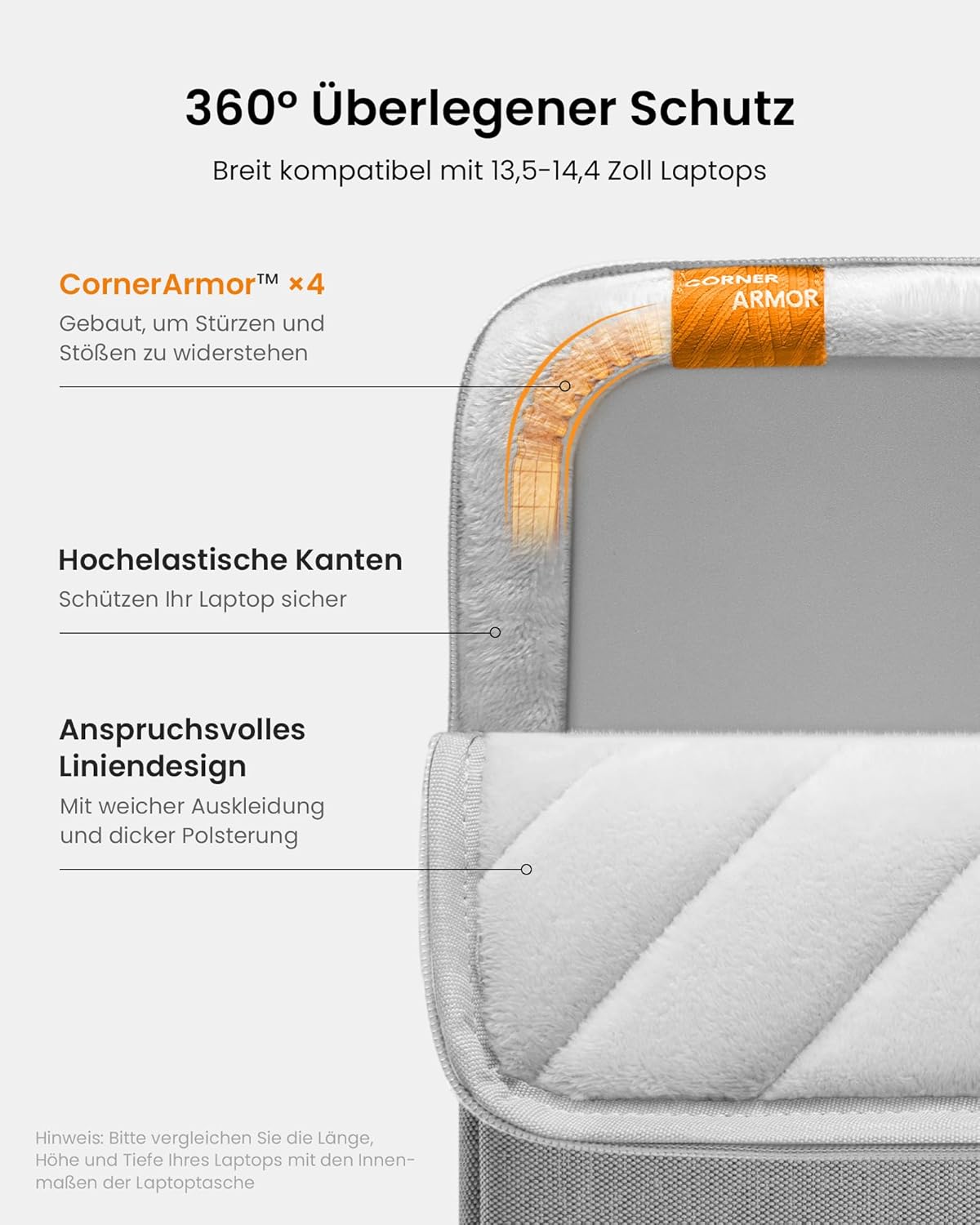 Wasserdichte Laptop-Schutzhülle