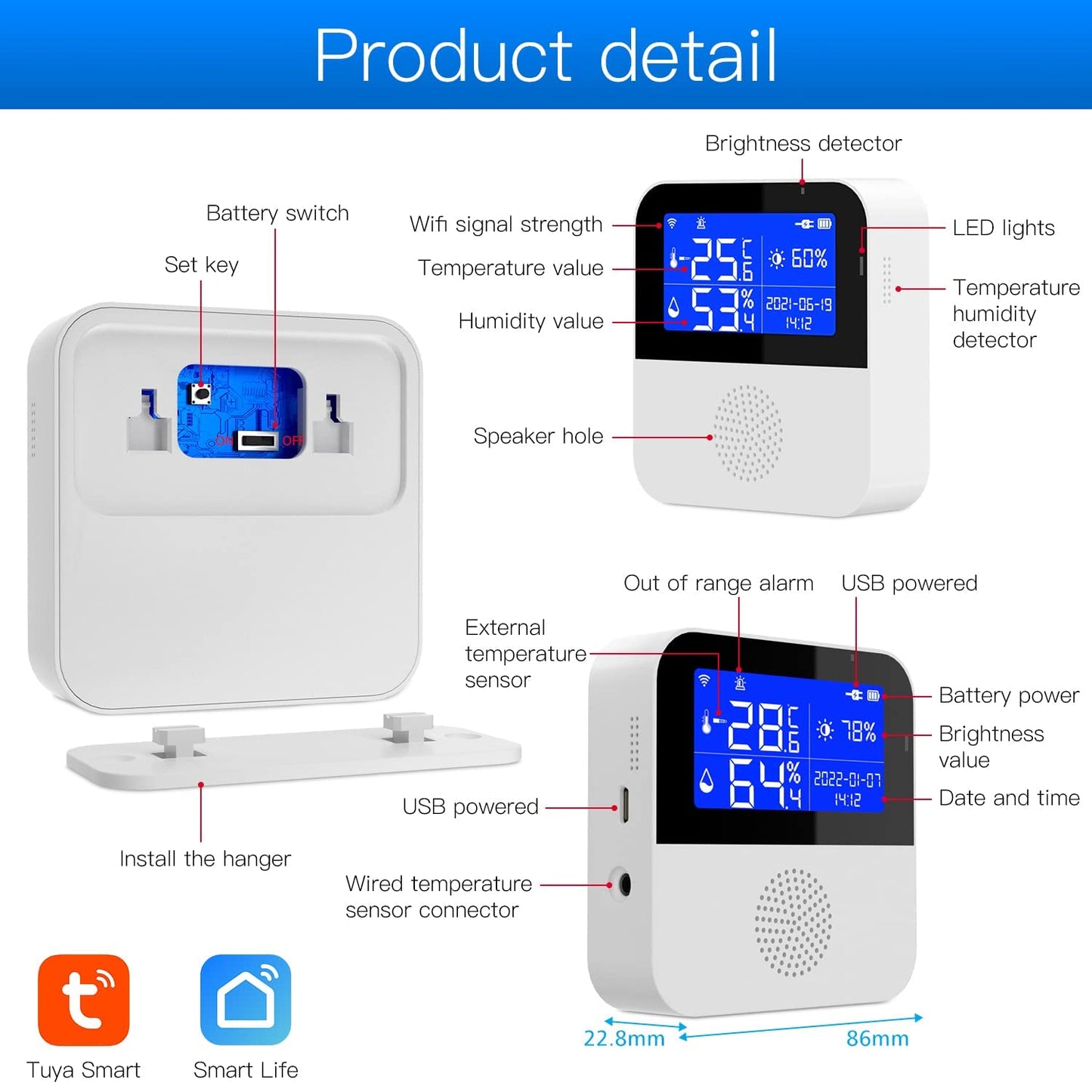 WiFi-Temperatursensor