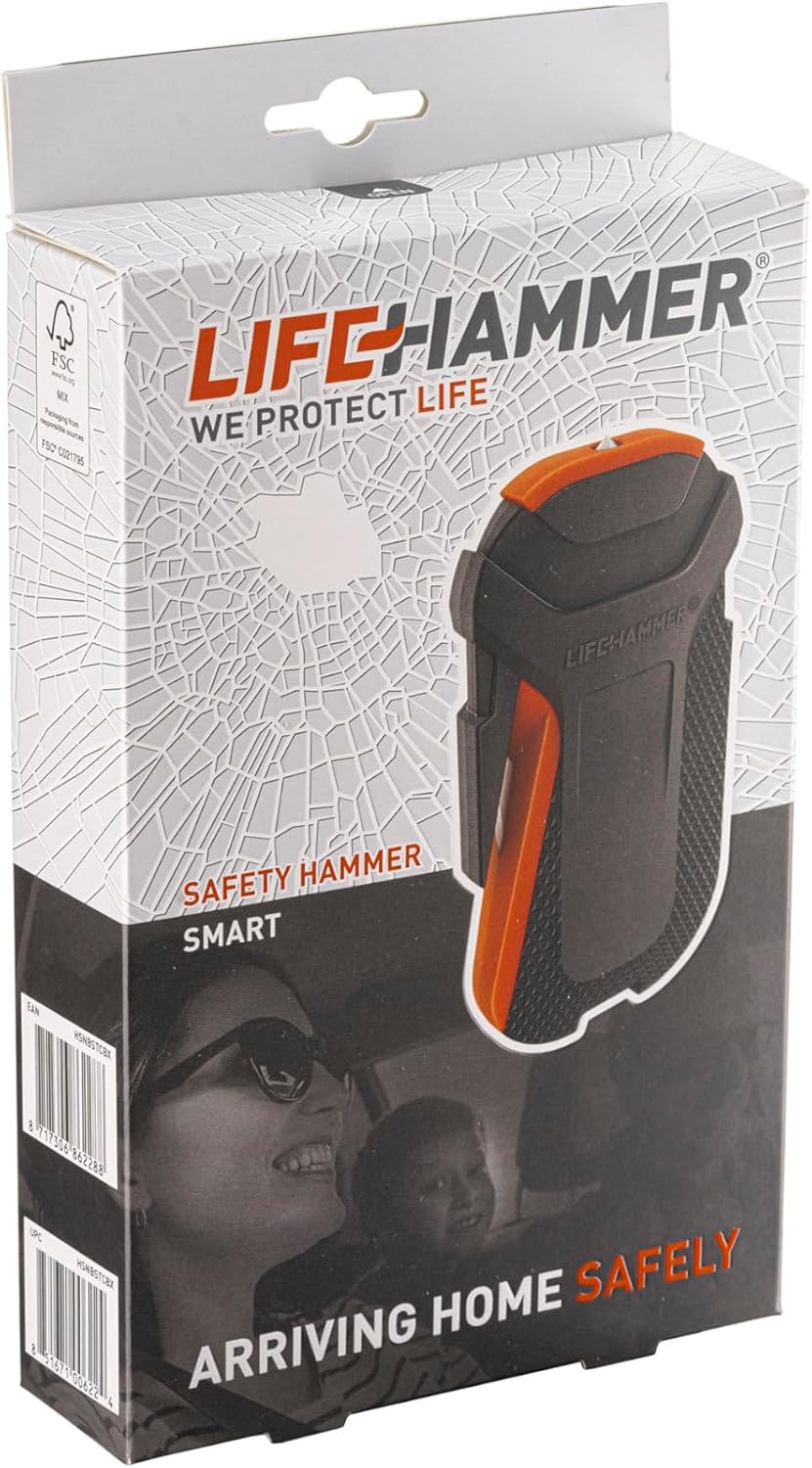 SMART- Automatischer Notfallhammer mit Gurtschneider fürs Auto