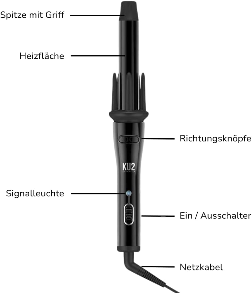 Automatischer Lockenstab mit Keramikbeschichtung