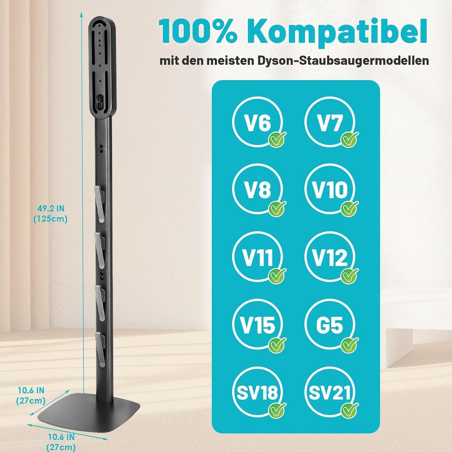 Staubsaugerständer für Dyson