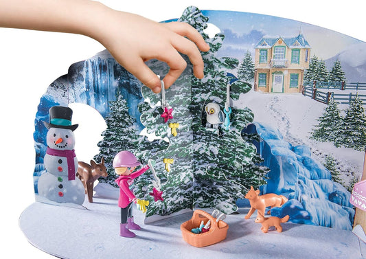 Pferde: Weihnachtliche Schlittenfahrt