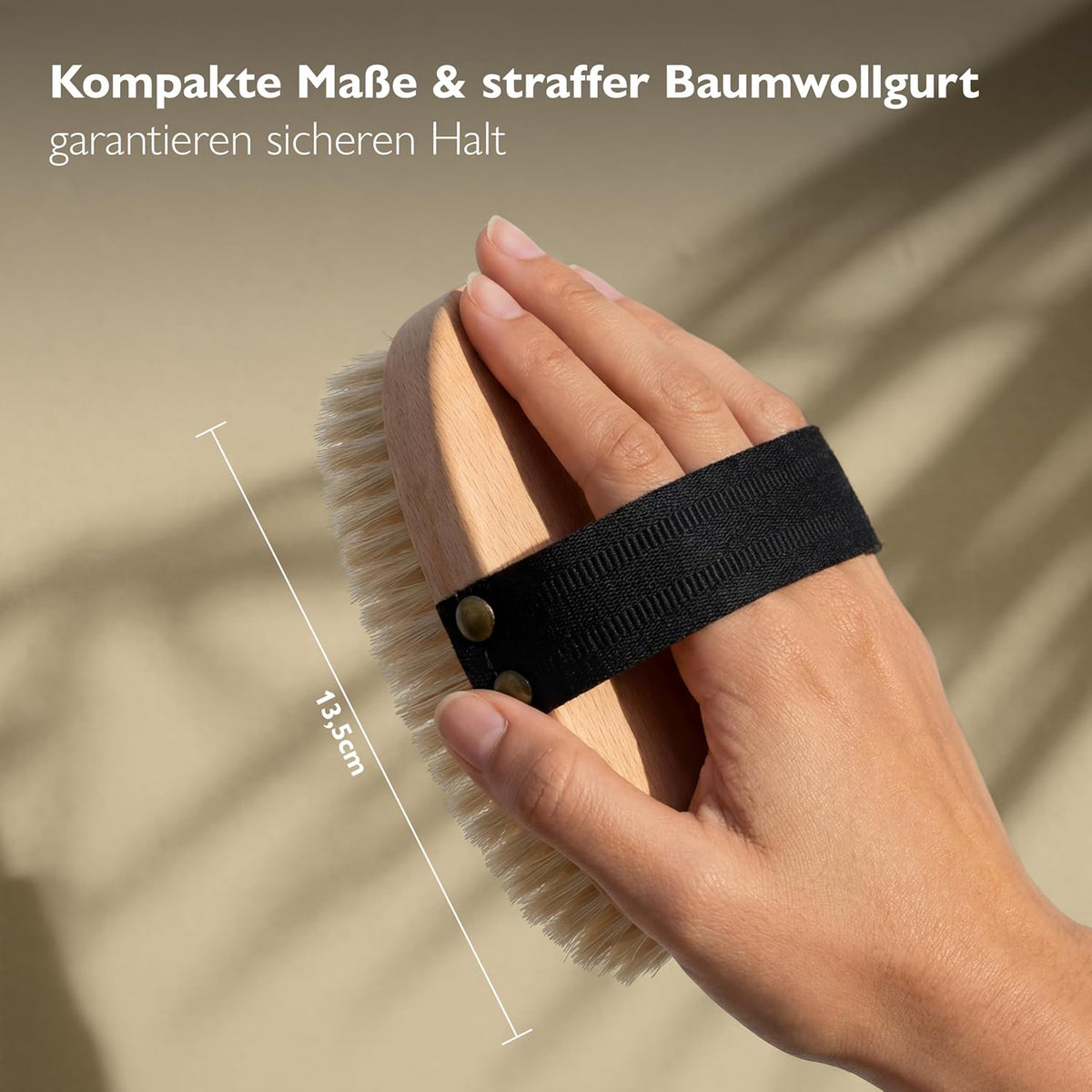 Trockenbürste für Körper und Lymphdrainage Massage