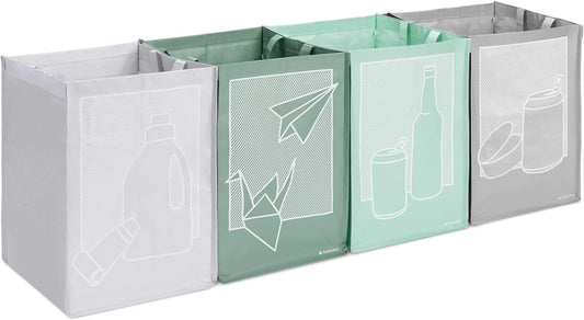 4er-Set Recycling Taschen