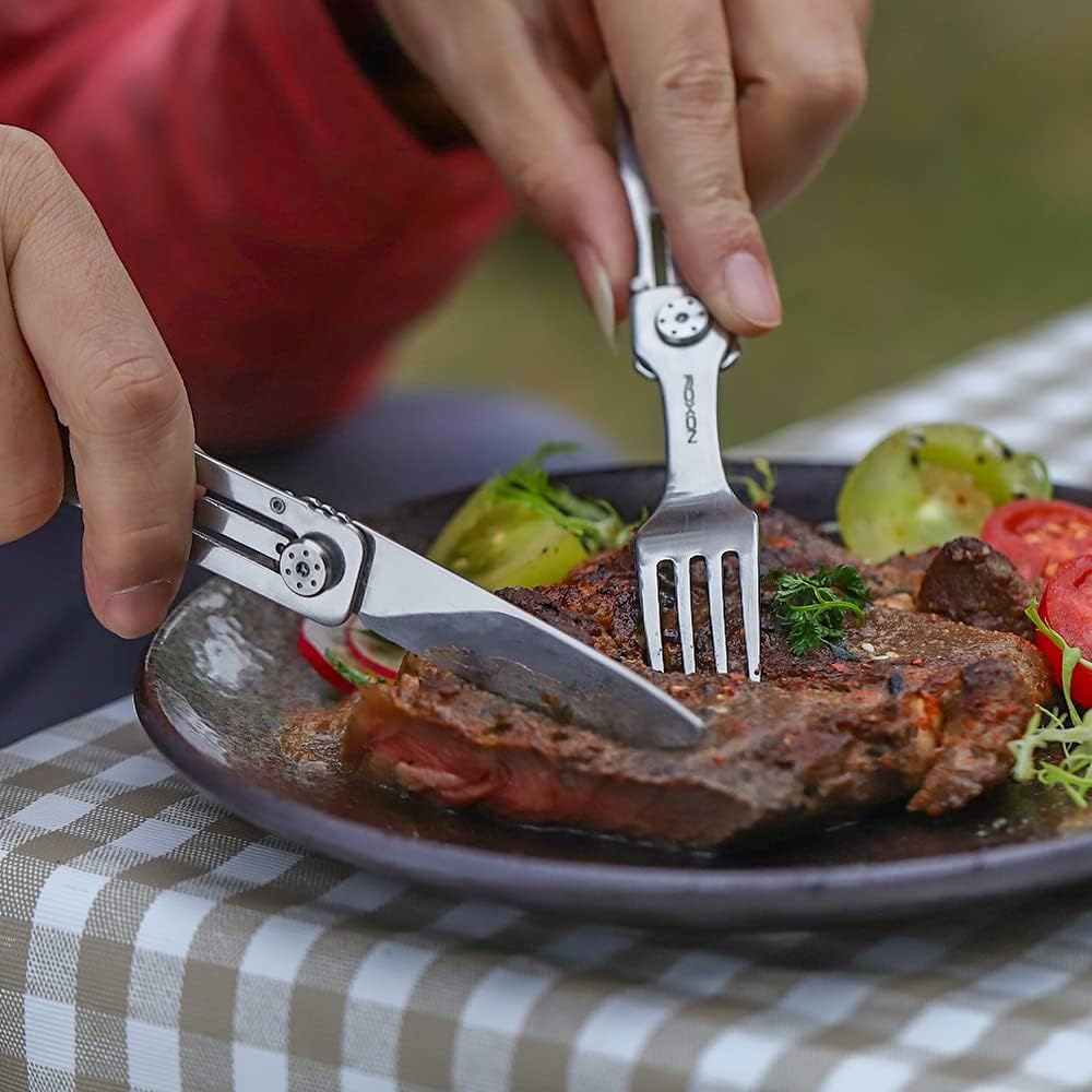 3-in-1 Campingbesteck abnehmbar