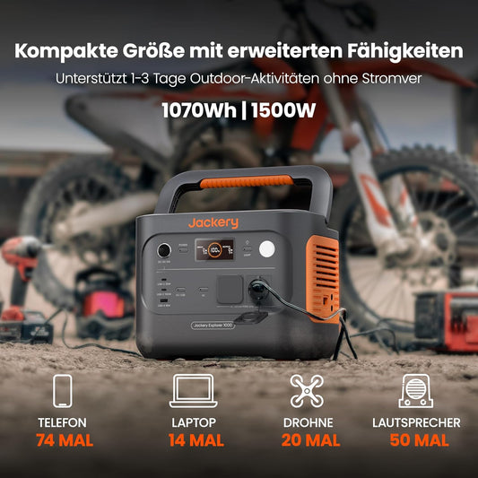 Tragbare Powerstation Explorer 1000 v2, E1000 v2