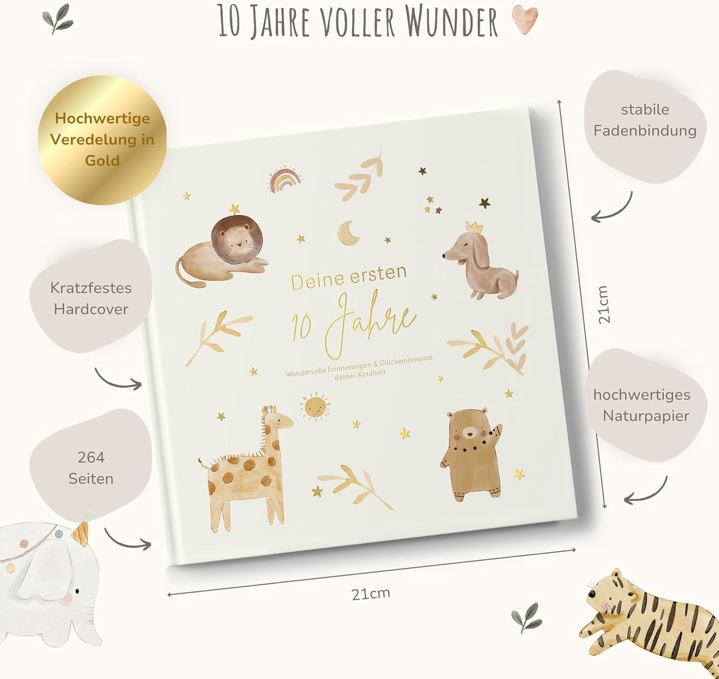 Kinderalbum "Deine ersten 10 Jahre"